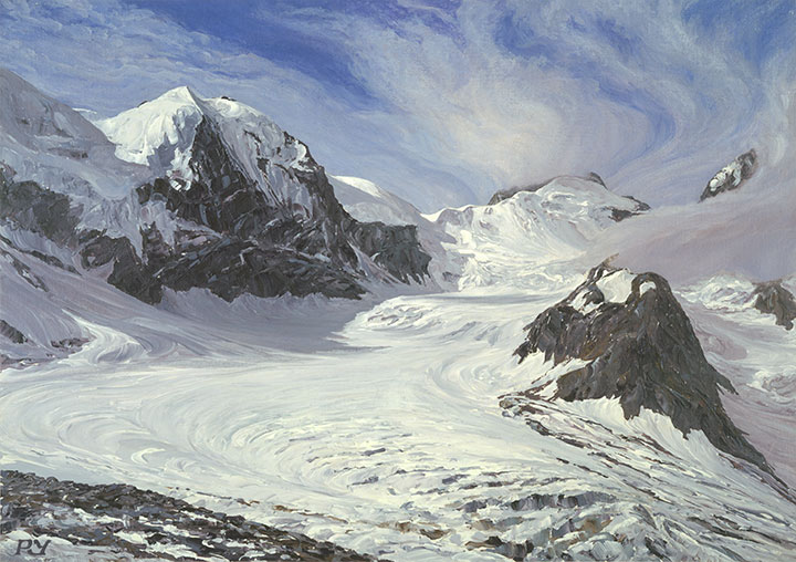 Glacier Durand, Val d`Anniviers