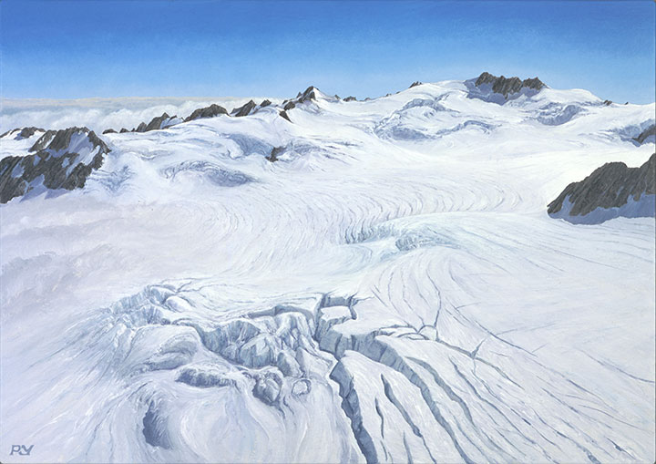Agassiz Glacier, Southern Alps, NZ