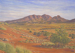 Mount Sonder, Macdonnell Ranges, Australien