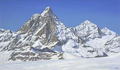 Matterhorn mit Dent Blanche und Grand Cornier